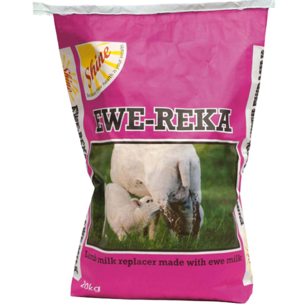 20KG **FREE FLOW** Shine-Ewe-reka Lamb Milk Replacer(Pink Bag)